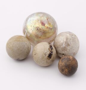 Best Lane post-medieval marbles